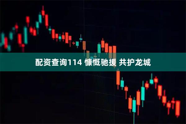 配资查询114 慷慨驰援 共护龙城